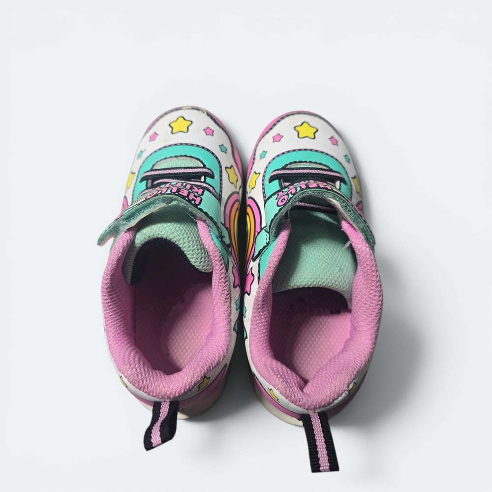 Hello Kitty Sanrio Girls Light- Up Sneakers Size 9 - Picture 4 of 5